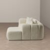 Beatrice - Modern Tufted Right Sectional Sofa - Ivory - Image 10