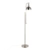 Emery - Industrial Floor Lamp - Nickel - Image 2
