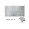Carrara Marble Marble Marble For Wall Ol Textured 3D Fluted Marble Stone (Set of 4) - Gray - Image 2