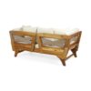 Outdoor Expandable Daybed And Cushions - Teak - Image 6
