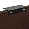 Modern Industrial Tall End Table With Drawer And Shelf - Walnut - Image 13