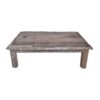 Rustic Coffee Table - Wood - Image 3