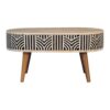 Inlay - Edessa Bone Coffee Table - Oak - Image 11