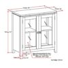 Cosmopolitan - Low Storage Cabinet - Black - Image 7