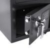 0 72 Cu Ft Keypad Depository Safe - Black - Image 6
