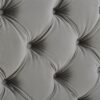 Brooklyn - King Tufted Panel Bed Headboard And Footboard Set - Opal Gray - Image 6