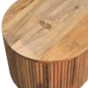 Soba - Ball Lid Up Coffee Table - Oak - Image 6