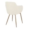 Boyne - Contemporary Chair (Set of 2) - Antique Copper / Cream - Image 4