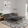 Refresh - 12" King Size Flex Head Memory Foam Hybrid Mattress And Adjustable Base Bundle - Blue - Image 12