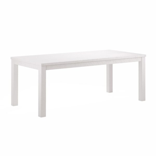 Albany - Solid Wood Dining Table For 6, Small Kitchen Table, Dinner Table, Breakfast Table - White