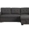 3 Piece Upholstered Sectional - Dark Gray - Image 15