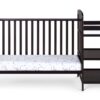 Ramsey - 3 In 1 Convertible Crib, Changer Combo - Espresso - Image 4