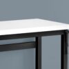 Computer Desk, Home Office, Standing, Adjustable, Laptop, Contemporary And Modern - White / Black - Image 12