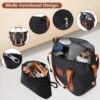 Hardshell Luggage Sets 6 Piece Suitcase Set, Expandable Lightweight Suitcases With Wheels, Tsa Lock - Black Brown - Image 16