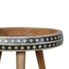 Small Dotted End Table - Oak - Image 4