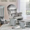 Madison - Glider And Ottoman - Gray - Image 4