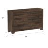Plinz - 6 Drawer Dresser - Brown - Image 7