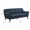 Browning - Sofa - Blue - Image 6