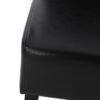 Contemporary Dining Chair (Set of 2) With Rubberwood Legs - Black - Image 10
