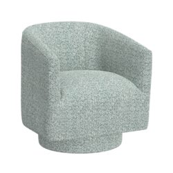 Bralin - Swivel, Accent Chair - Blue
