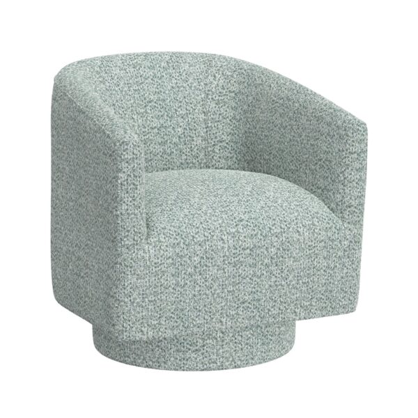 Bralin - Swivel, Accent Chair - Blue