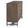 Banting - Mid Century Sideboard With Centre Drawers - Walnut Brown - Image 3