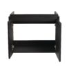 Modern 24" Bathroom Vanity With Ceramic Basin, Wall Mounted Sink Combo Cabinet - Black - Image 15