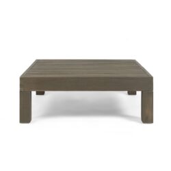Oana - Right Corner Bench And Coffee Table - Dark Gray