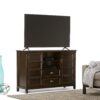 Burlington - Tall TV Media Stand - Mahogany Brown - Image 10