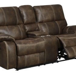 Hooper - Power Reclining Loveseat - Brown
