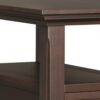 Acadian - Narrow Side Table With Drawer - Brown - Image 5