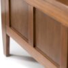 Brooklyn - Entryway Storage Bench - Medium Saddle Brown - Image 5