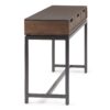 Banting - Mid Century Wide Console Table - Walnut Brown - Image 3
