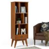Draper - Mid Century Bookcase And Storage Unit - Teak Brown - Image 10