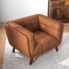 Addison - Lounge Chair Leather - Cognac - Image 11