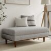 Morrison - Large Rectangular Ottoman - Mist Gray - Image 8