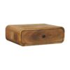 Avora - Wall Mounted 1 Drawer Nightstand - Beige - Image 9