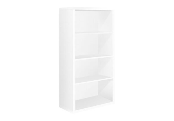 5 Tier, Bookshelf, Bookcase, Etagere, For Office, Contemporary & Modern - White
