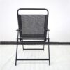 Outdoor Patio Dining Set For 4 People, Metal Patio Furniture Table And Chair Set With Umbrella - Black - Image 14