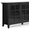 Acadian - Wide Storage Cabinet - Black - Image 4