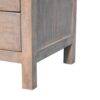 Acid - 2 Drawer Open Bedside Table - Gray Ash - Image 7