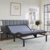 Bt2500 - Twin Adjustable Bed Base With Full-Range Positions Adjustment - Blue / Gray - Image 3