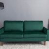 Plush Comfort Loveseat - Green - Image 7