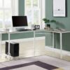 Bambina - Computer Desk - Gray / White - Image 6