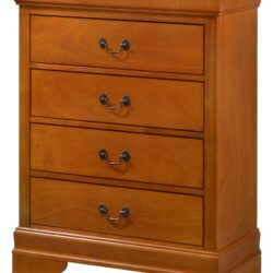 4 Drawer Chest Traditional Style- Oak