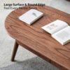 Capsule Centre Low Table With Drawers Coffee Table - Natural - Image 7