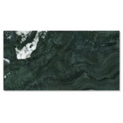 Diamond Polished Marble Tile For Wall And Floor Stone 12 X 24" - Green / Green Multi
