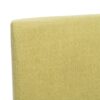 Contemporary Fabric Dining Chairs (Set of 2) - Green / Natural Oak - Image 13