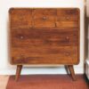 3 Over 2 Curved Chest - Brown - Image 10