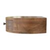 Wall Mounted Rounded Nightstand - Oak - Image 7